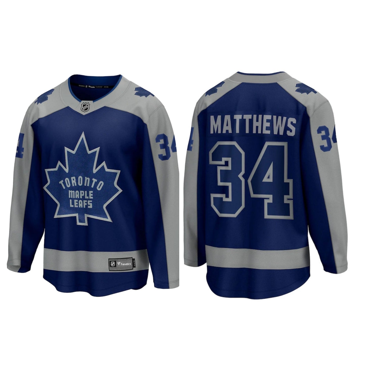 NHL Auston Matthews Toronto Maple Leafs 34 Jersey