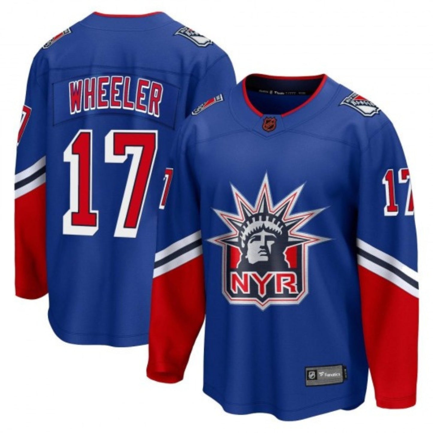 NHL Blake Wheeler New York Rangers 17 Jersey