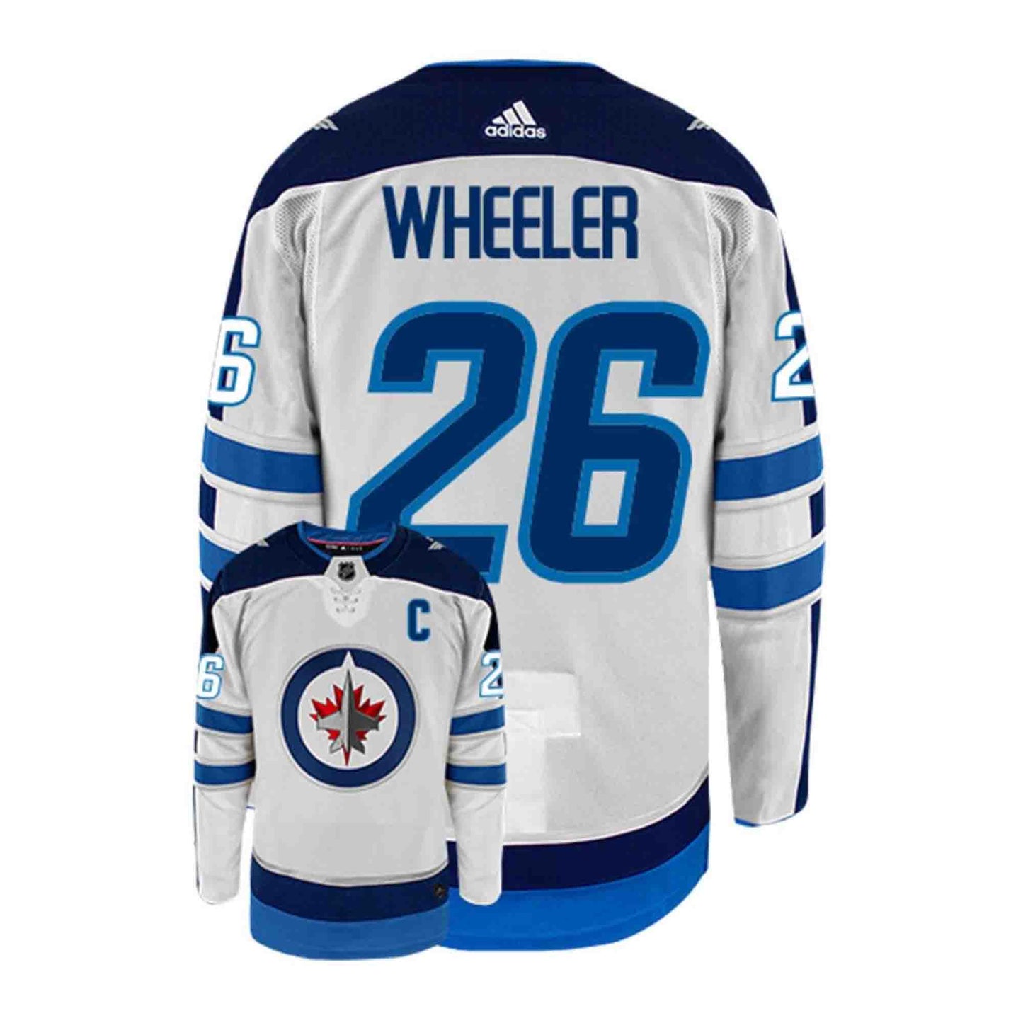 NHL Blake Wheeler Winnipeg Jets 26 Jersey