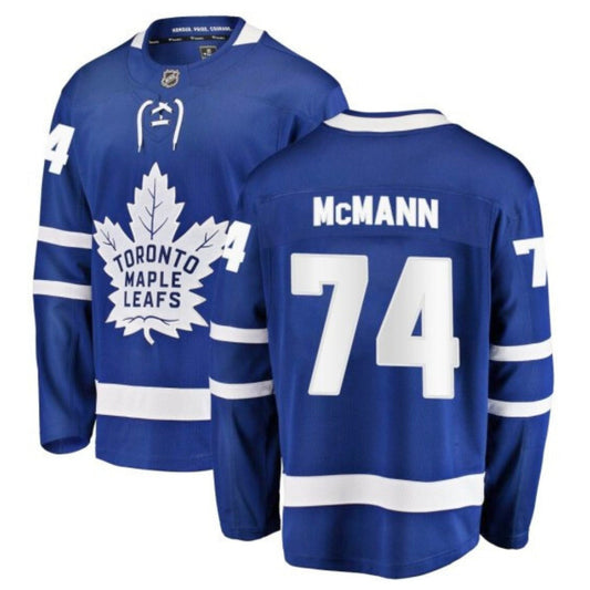 NHL Bobby McMann Toronto Maple Leafs 74 Jersey