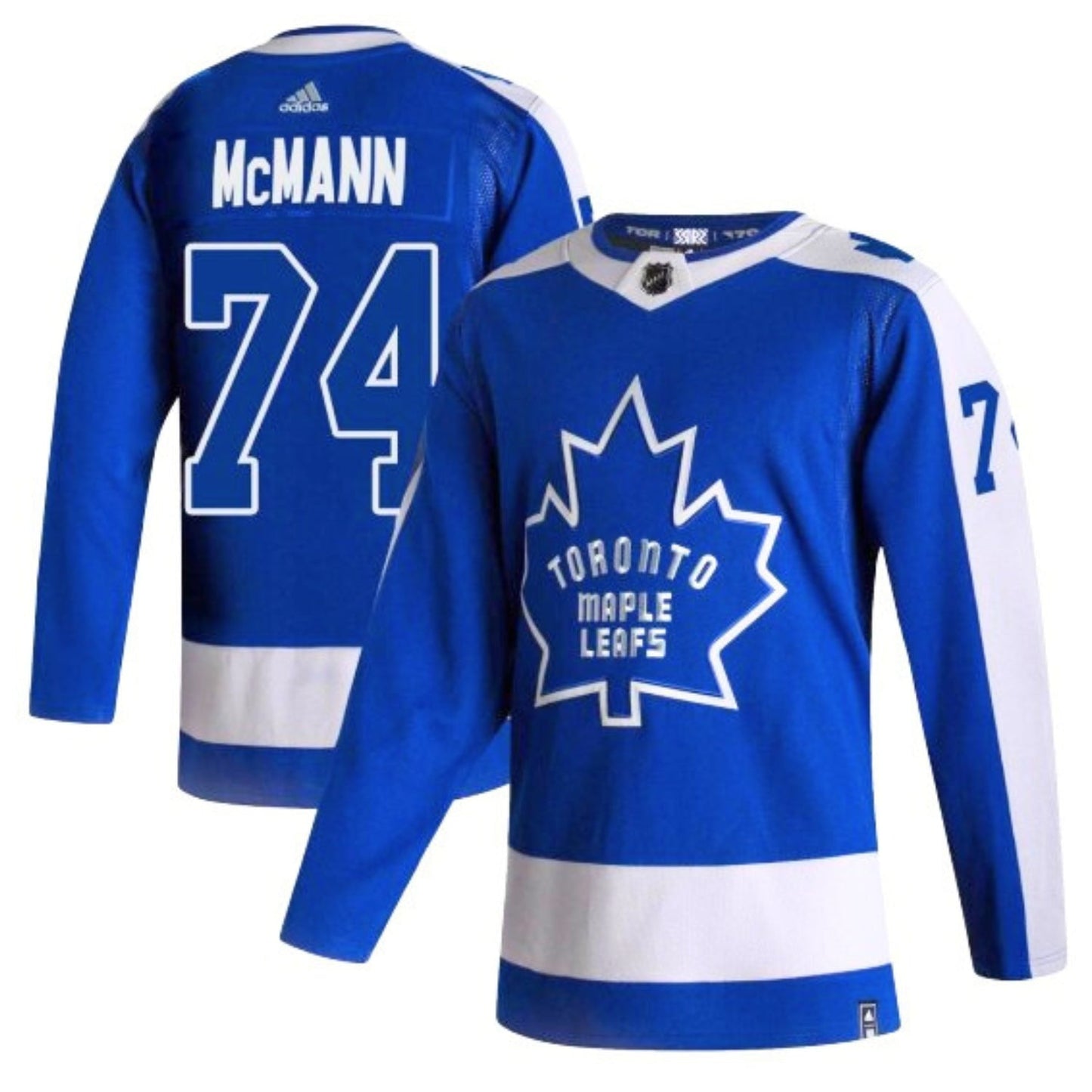 NHL Bobby McMann Toronto Maple Leafs 74 Jersey