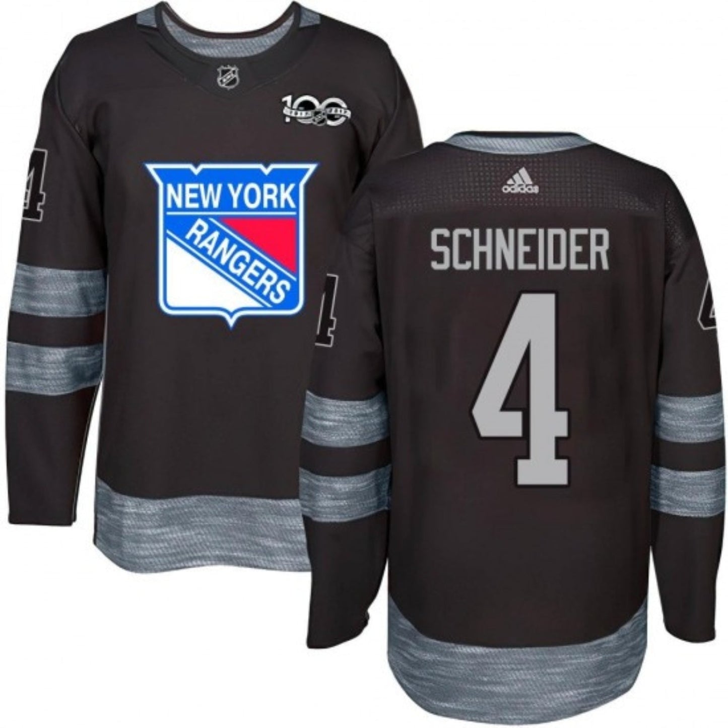 NHL Braden Schneider New York Rangers 4 Jersey