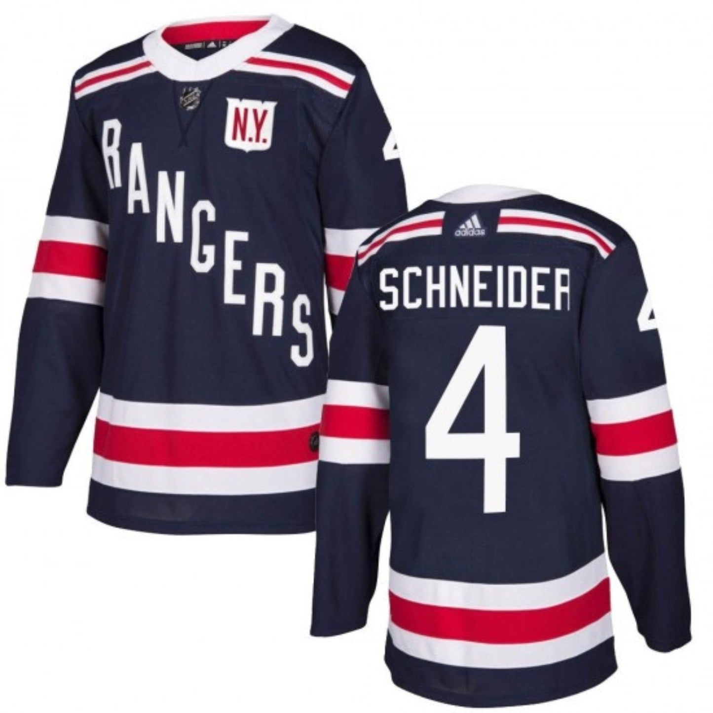 NHL Braden Schneider New York Rangers 4 Jersey