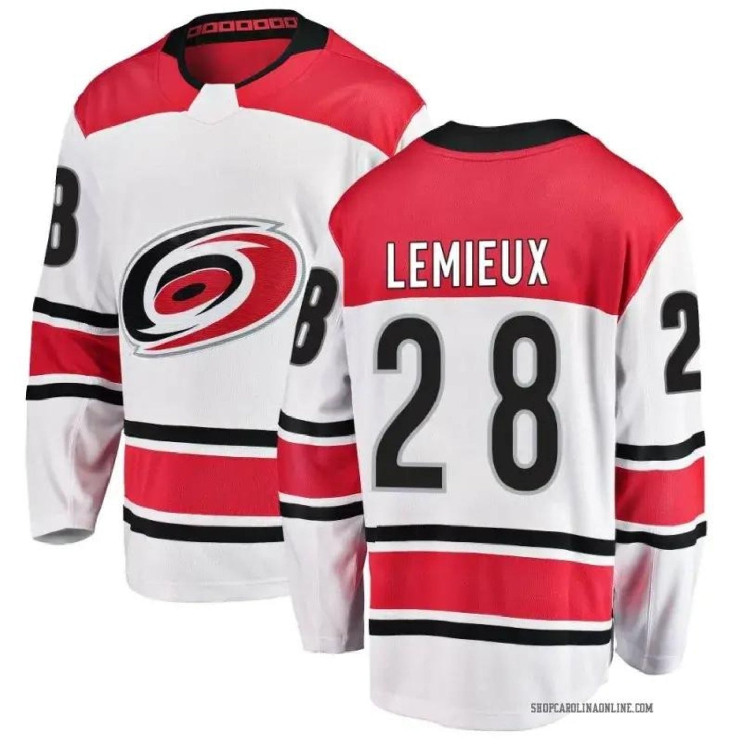 NHL Brendan Lemieux Carolina Hurricanes 28 Jersey