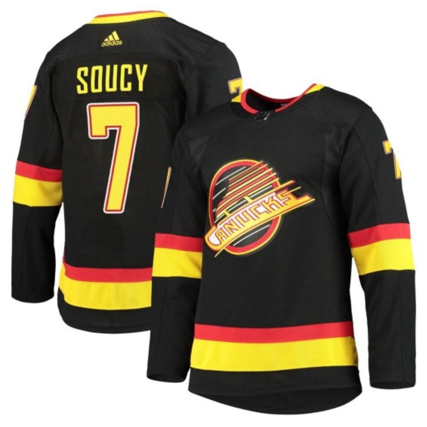 NHL Carson Soucy Vancouver Canucks 7 Jersey
