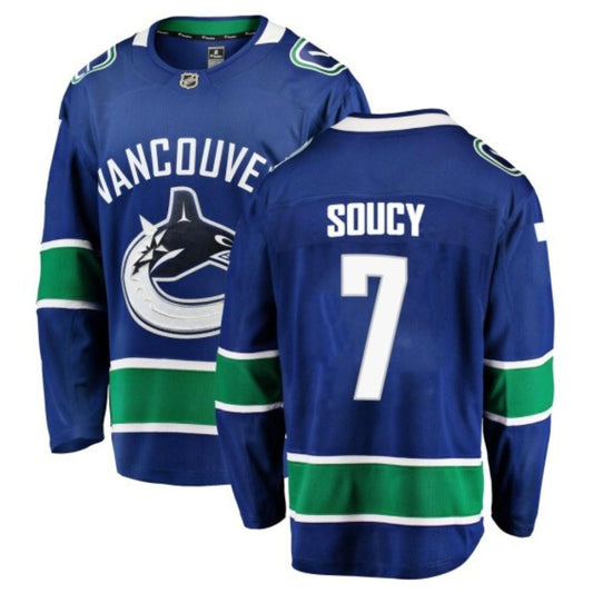 NHL Carson Soucy Vancouver Canucks 7 Jersey