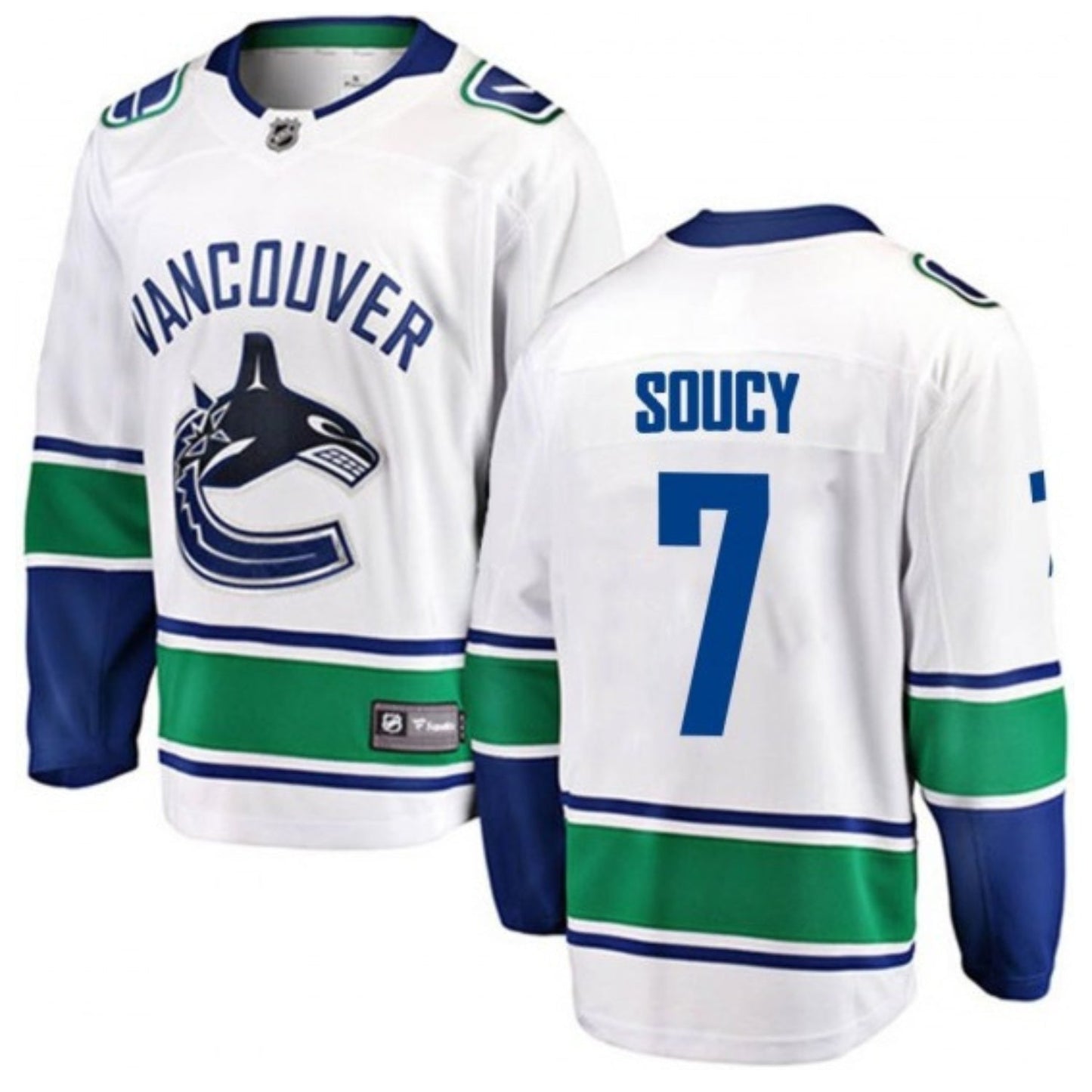 NHL Carson Soucy Vancouver Canucks 7 Jersey