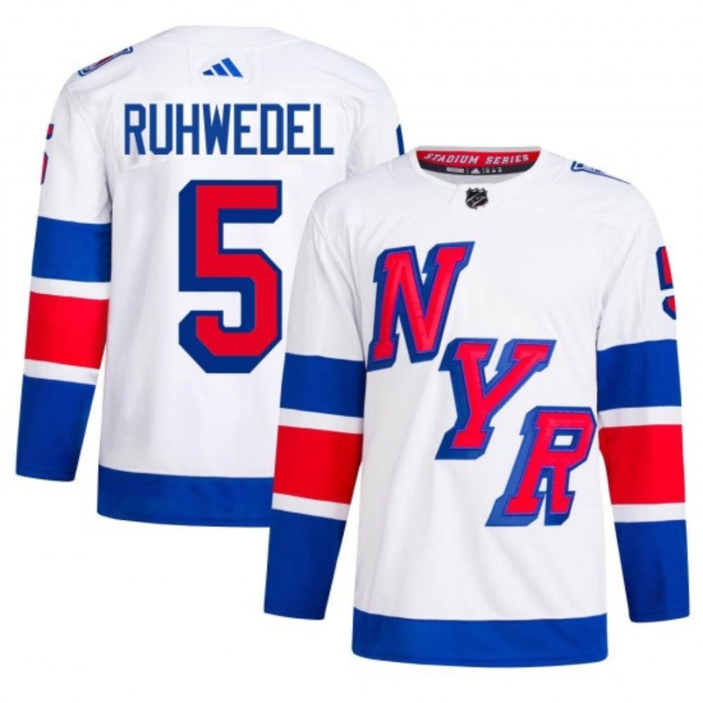 NHL Chad Ruhwedel New York Rangers 5 Jersey