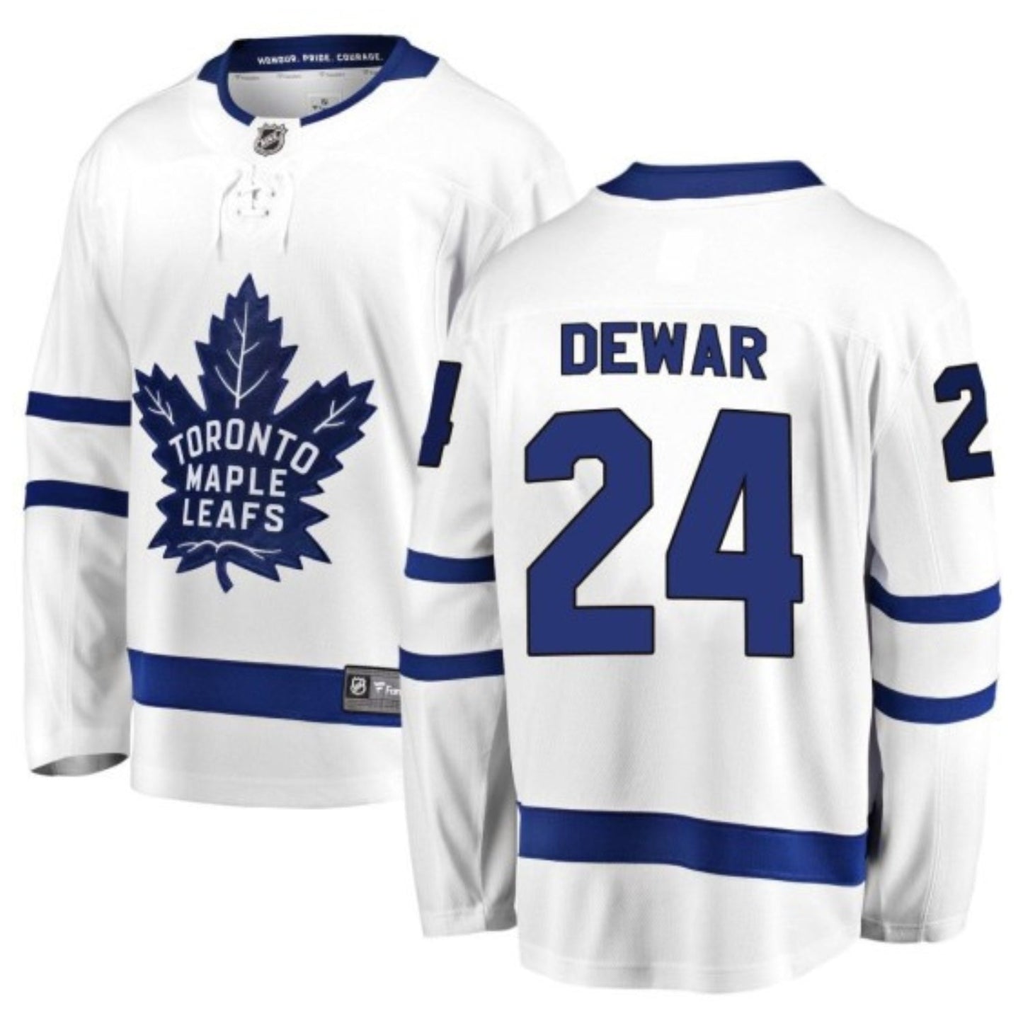 NHL Connor Dewar Toronto Maple Leafs 24 Jersey