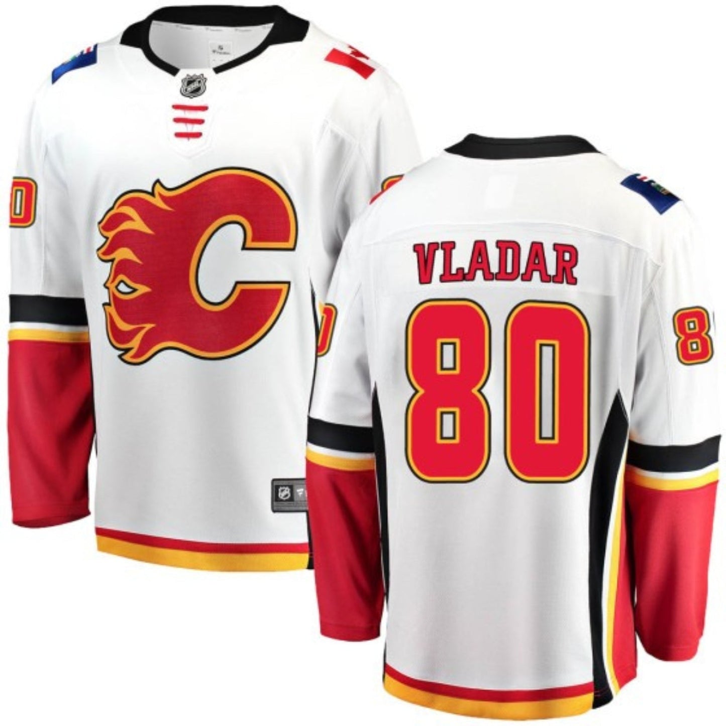 NHL Dan Vladar Calgary Flames 80 Jersey