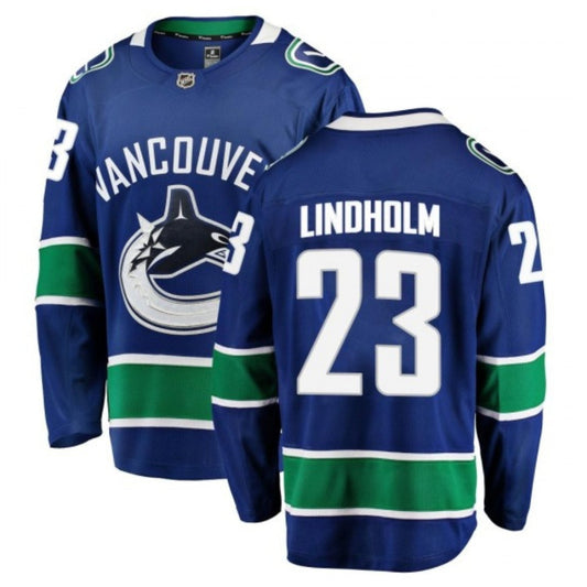 NHL Elias Lindholm Vancouver Canucks 23 Jersey