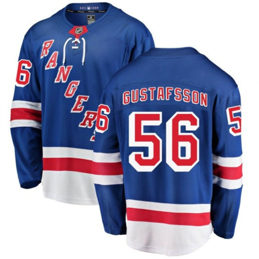 NHL Erik Gustafsson New York Rangers 56 Jersey
