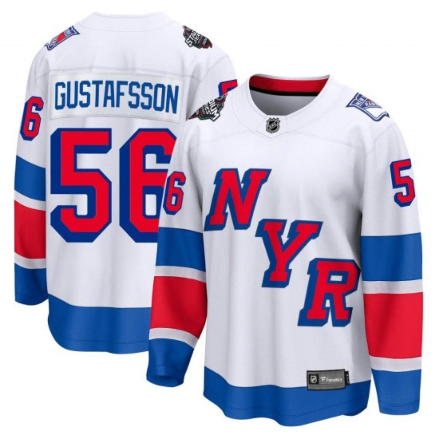 NHL Erik Gustafsson New York Rangers 56 Jersey