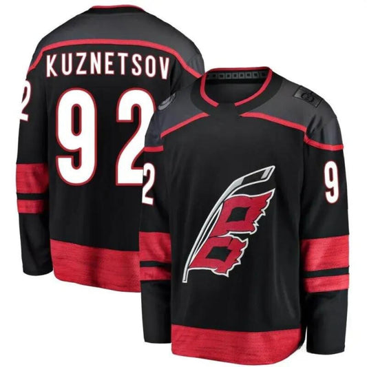 NHL Evgeny Kuznetsov Carolina Hurricanes 92 Jersey