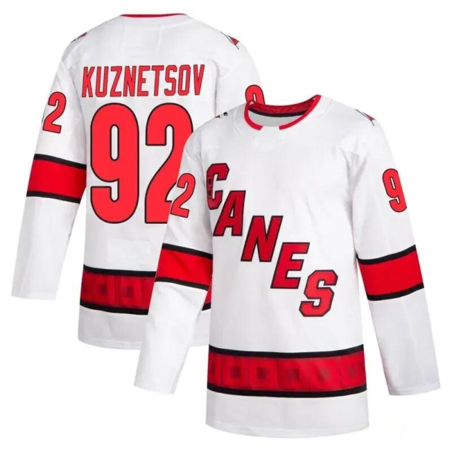 NHL Evgeny Kuznetsov Carolina Hurricanes 92 Jersey