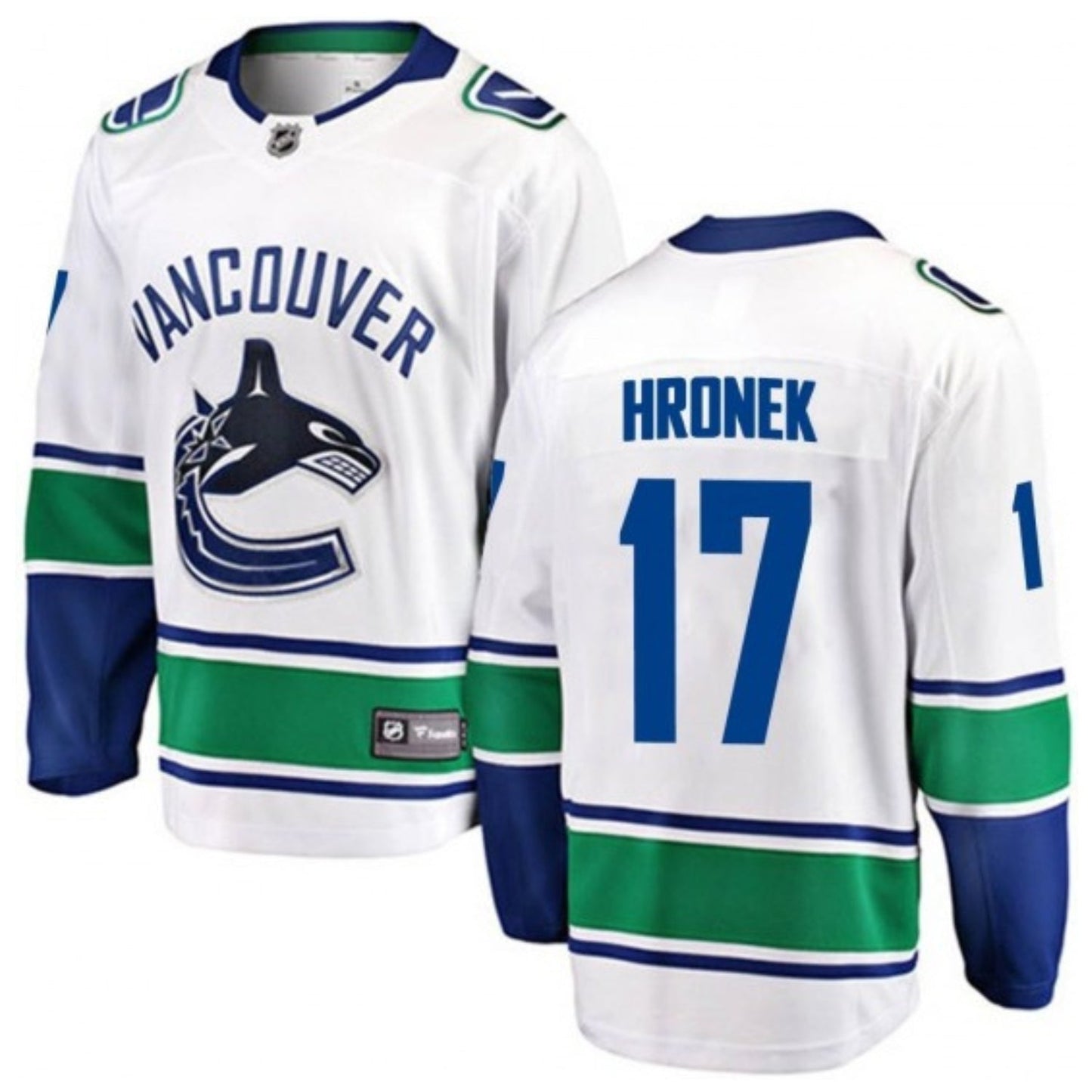 NHL Filip Hronek Vancouver Canucks 17 Jersey