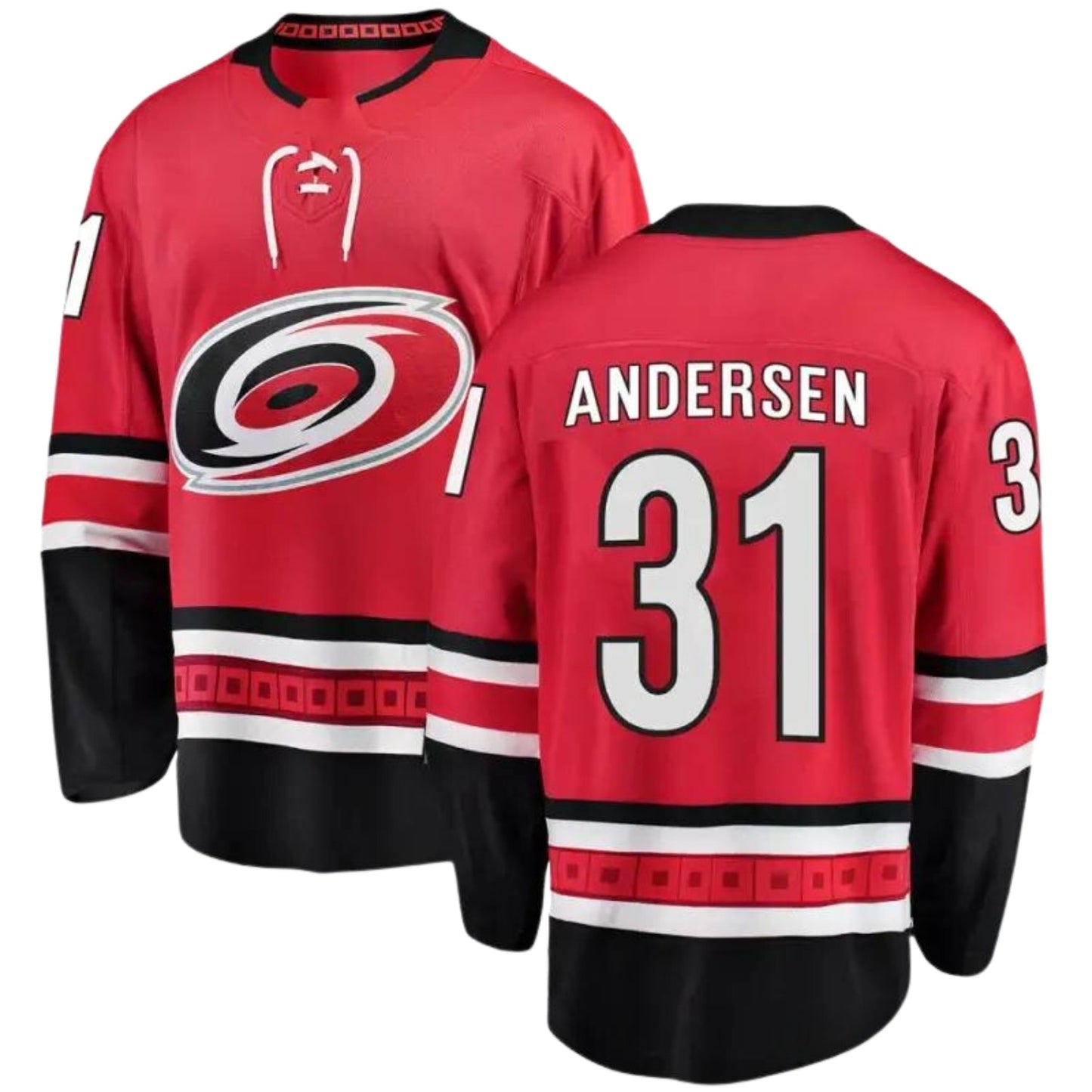 NHL Frederik Andersen Carolina Hurricanes 31 Jersey