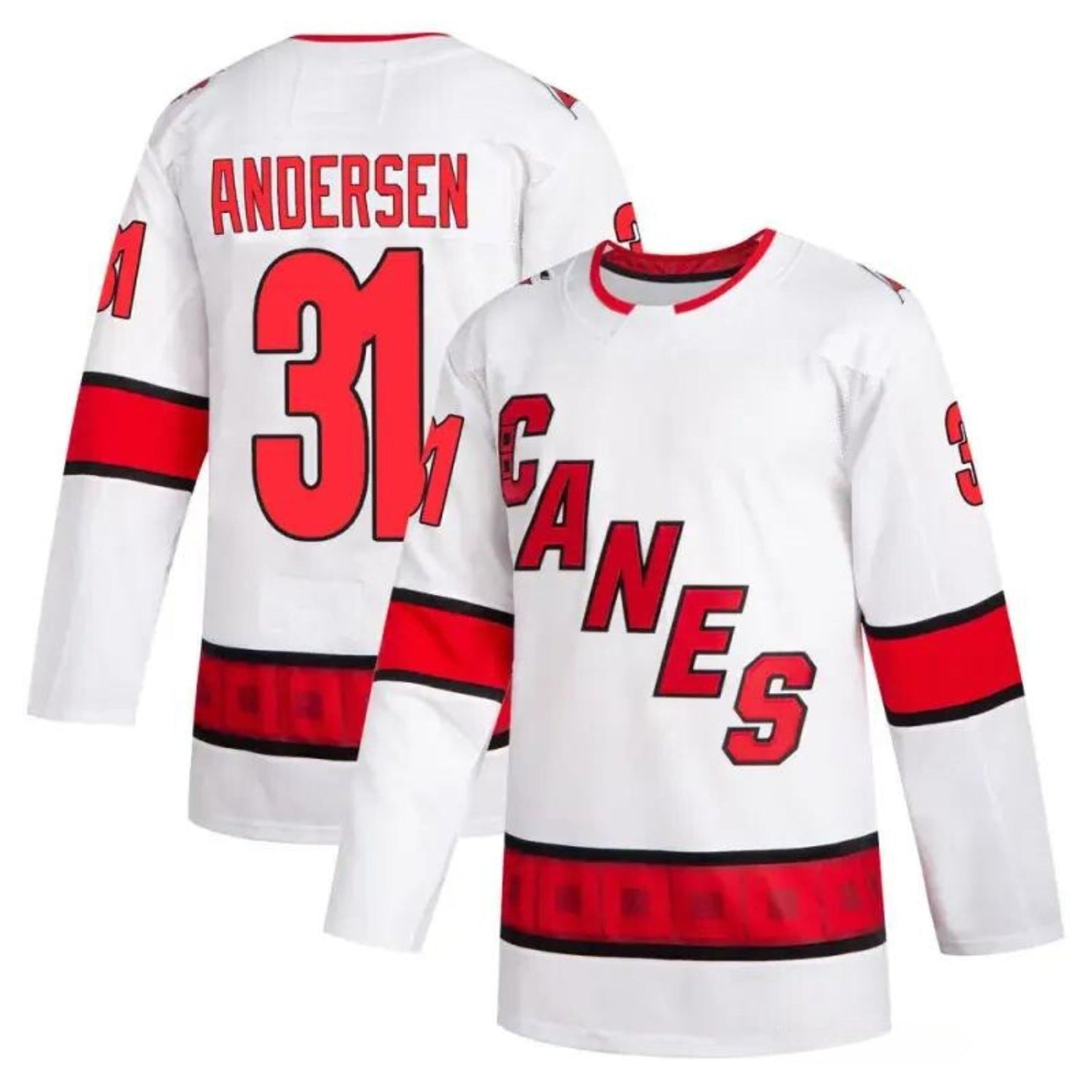 NHL Frederik Andersen Carolina Hurricanes 31 Jersey