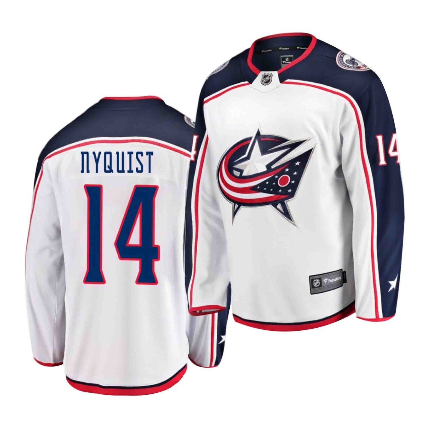 NHL Gustav Nyquist Columbus Blue Jackets 14 Jersey