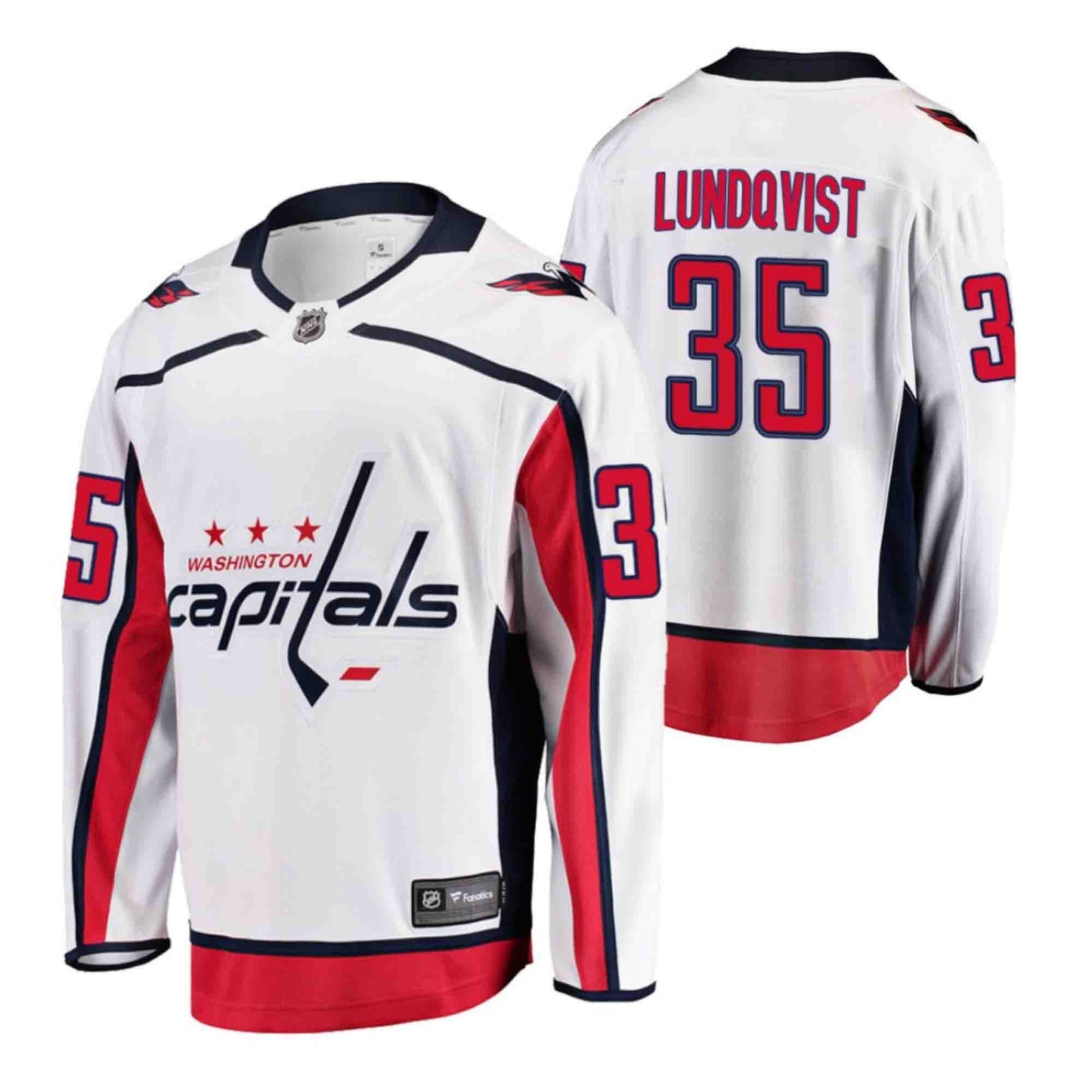 NHL Henrik Lundqvist Washington Capitals 35 Jersey