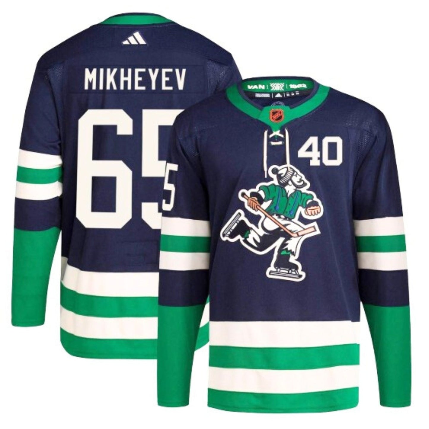 NHL Ilya Mikheyev Vancouver Canucks 65 Jersey
