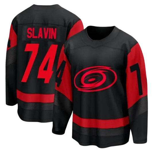 NHL Jaccob Slavin Carolina Hurricanes 74 Jersey
