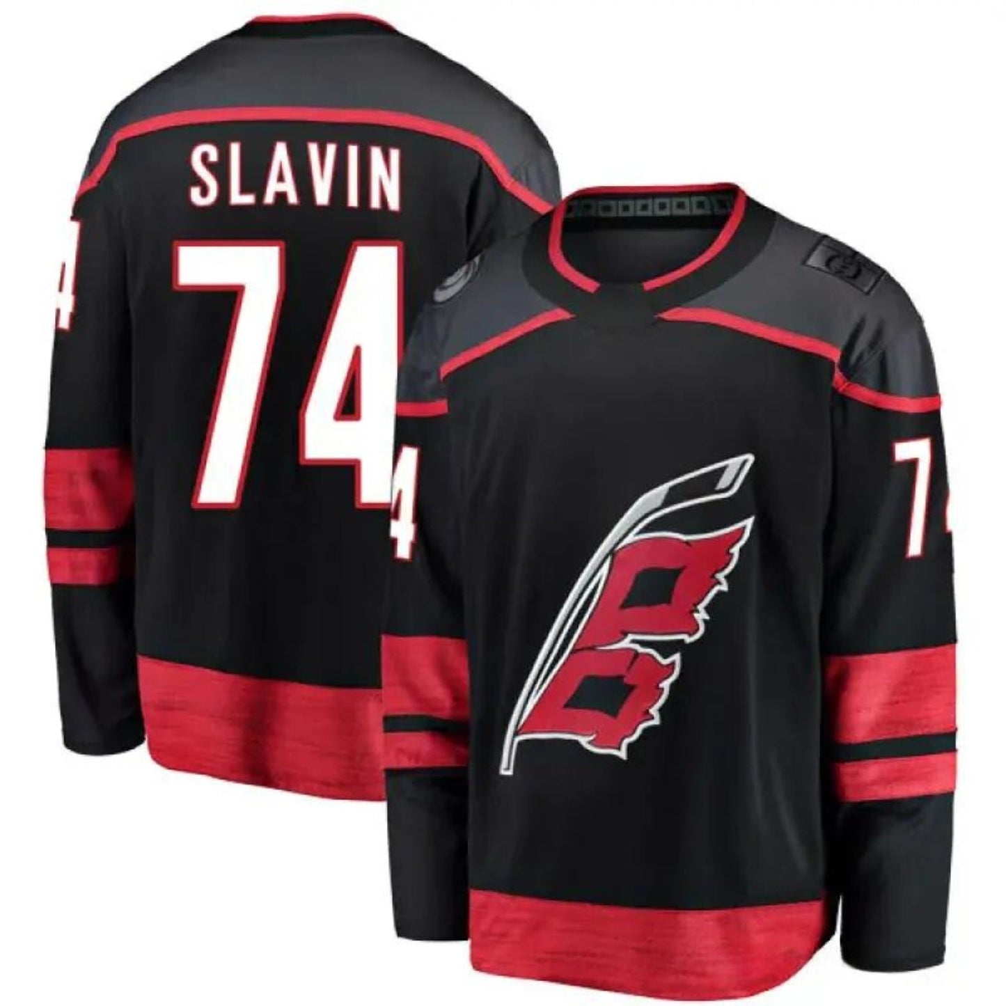 NHL Jaccob Slavin Carolina Hurricanes 74 Jersey
