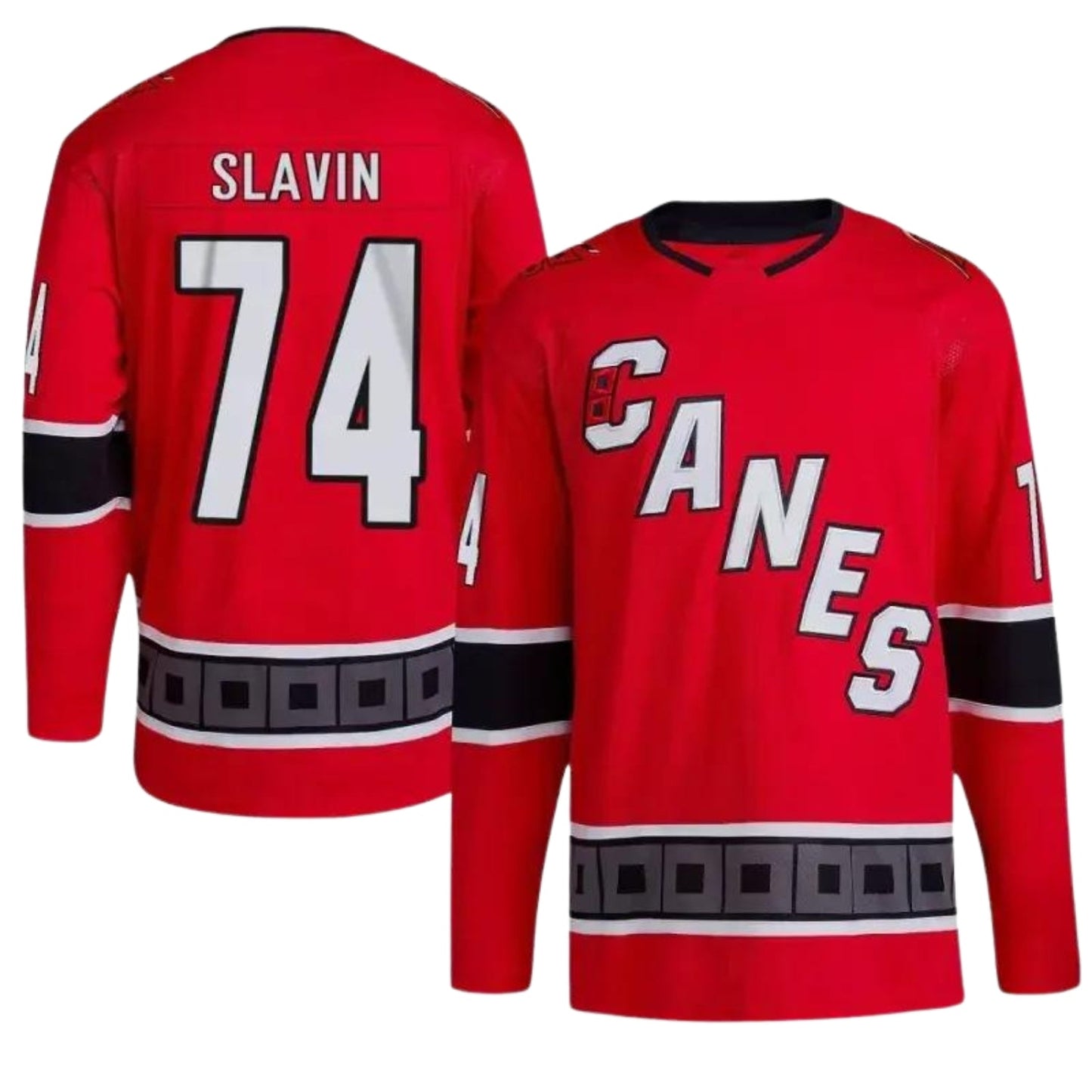 NHL Jaccob Slavin Carolina Hurricanes 74 Jersey