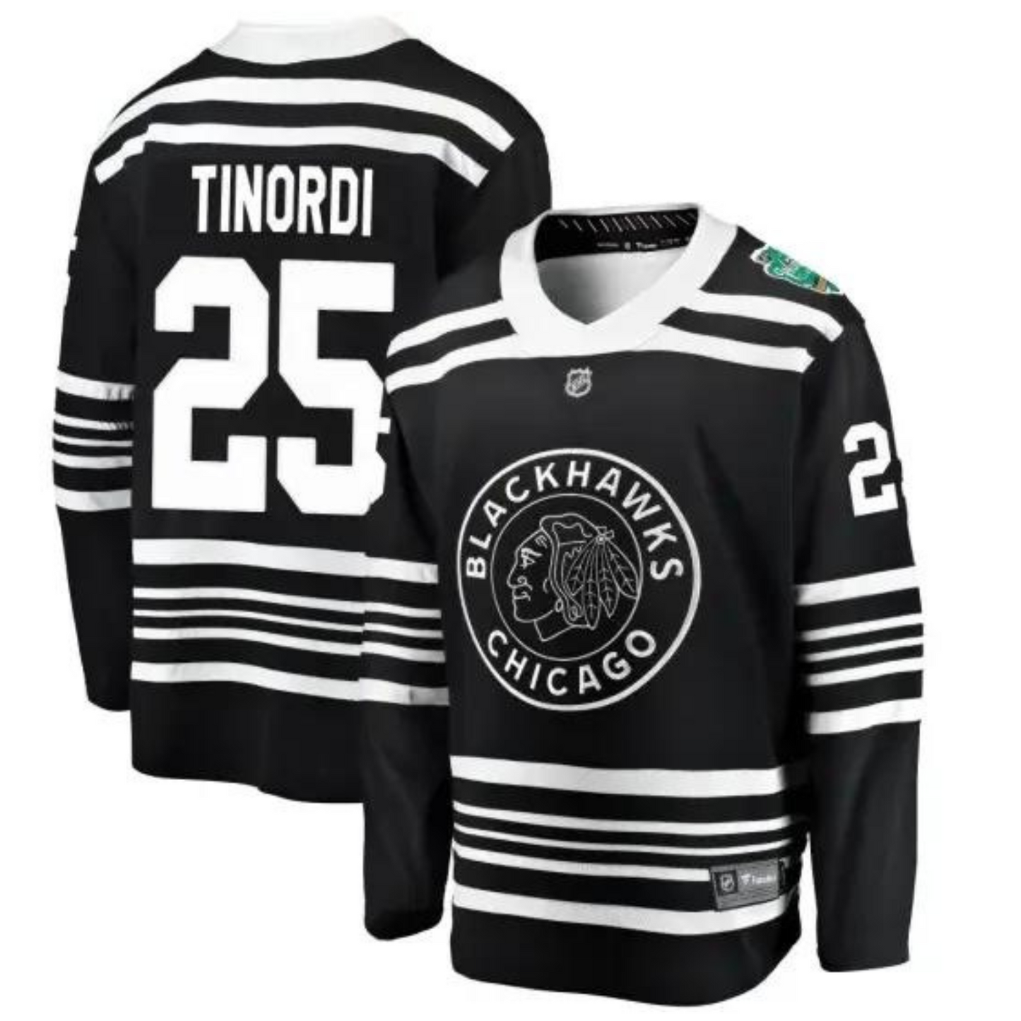 Jarred Tinordi Chicago Blackhawks 25 Jersey
