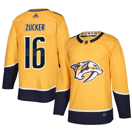 NHL Jason Zucker Nashville Predators 16 Jersey