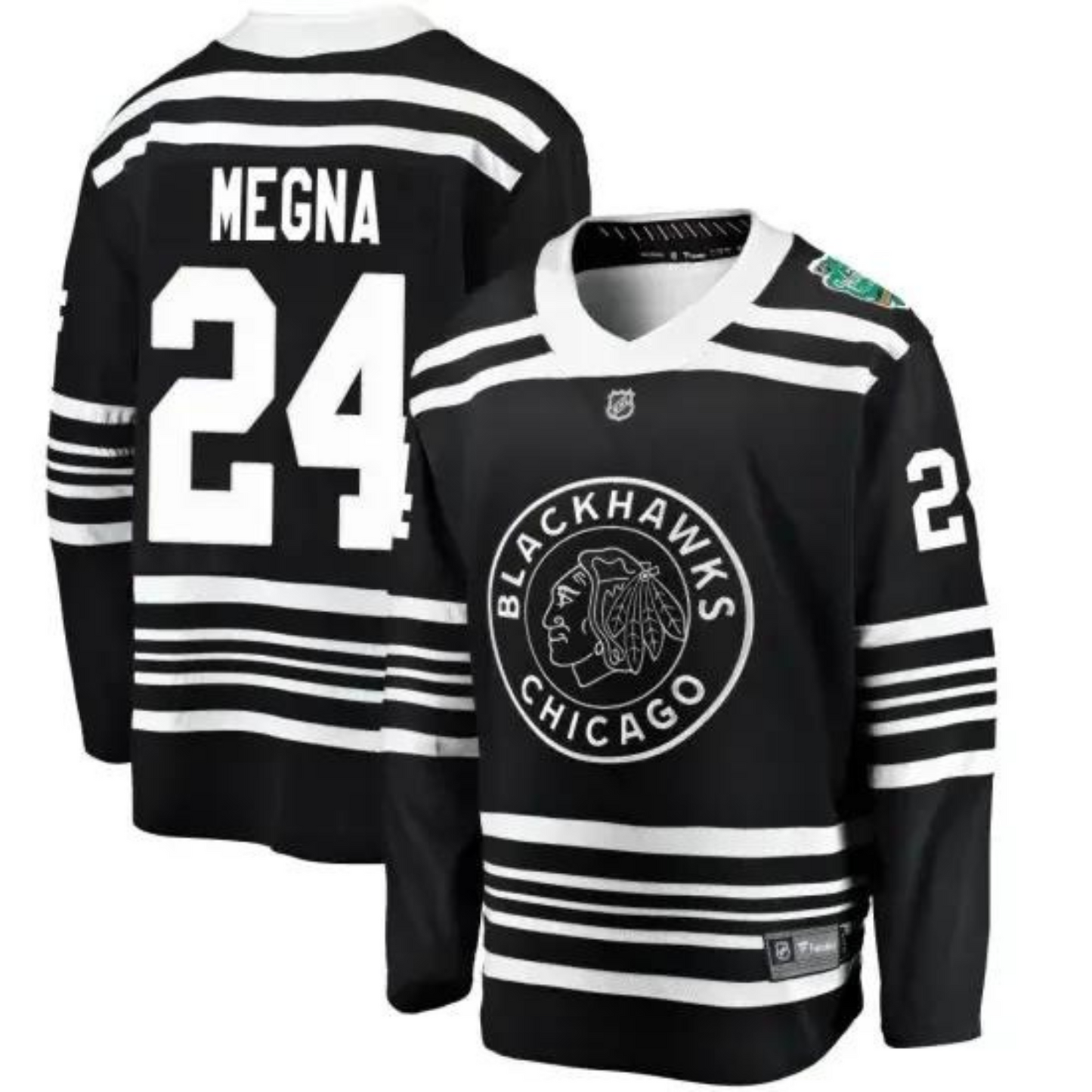 NHL Jaycob Megna Chicago Blackhawks 24 Jersey