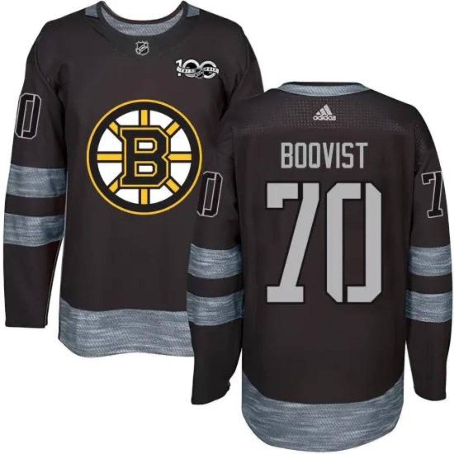 NHL Jesper Boqvist Boston Bruins 70 Jersey