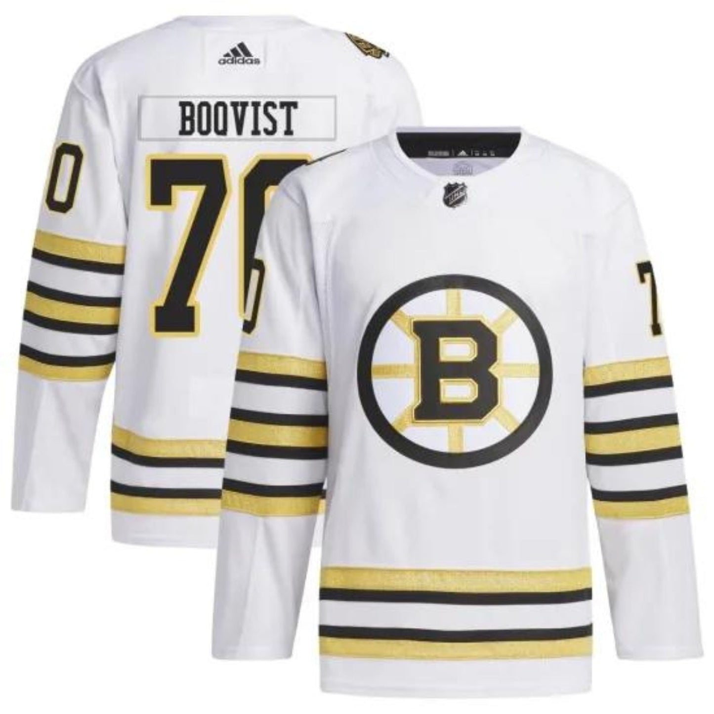 NHL Jesper Boqvist Boston Bruins 70 Jersey