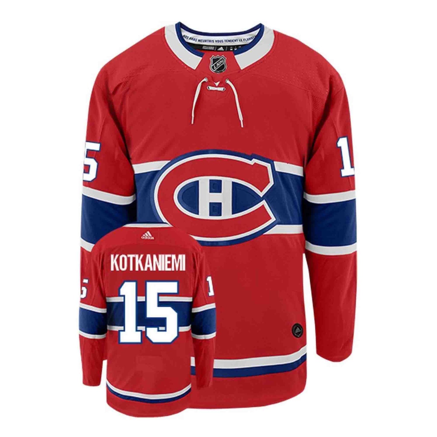 NHL Jesperi Kotkaniemi Montreal Canadiens 15 Jersey