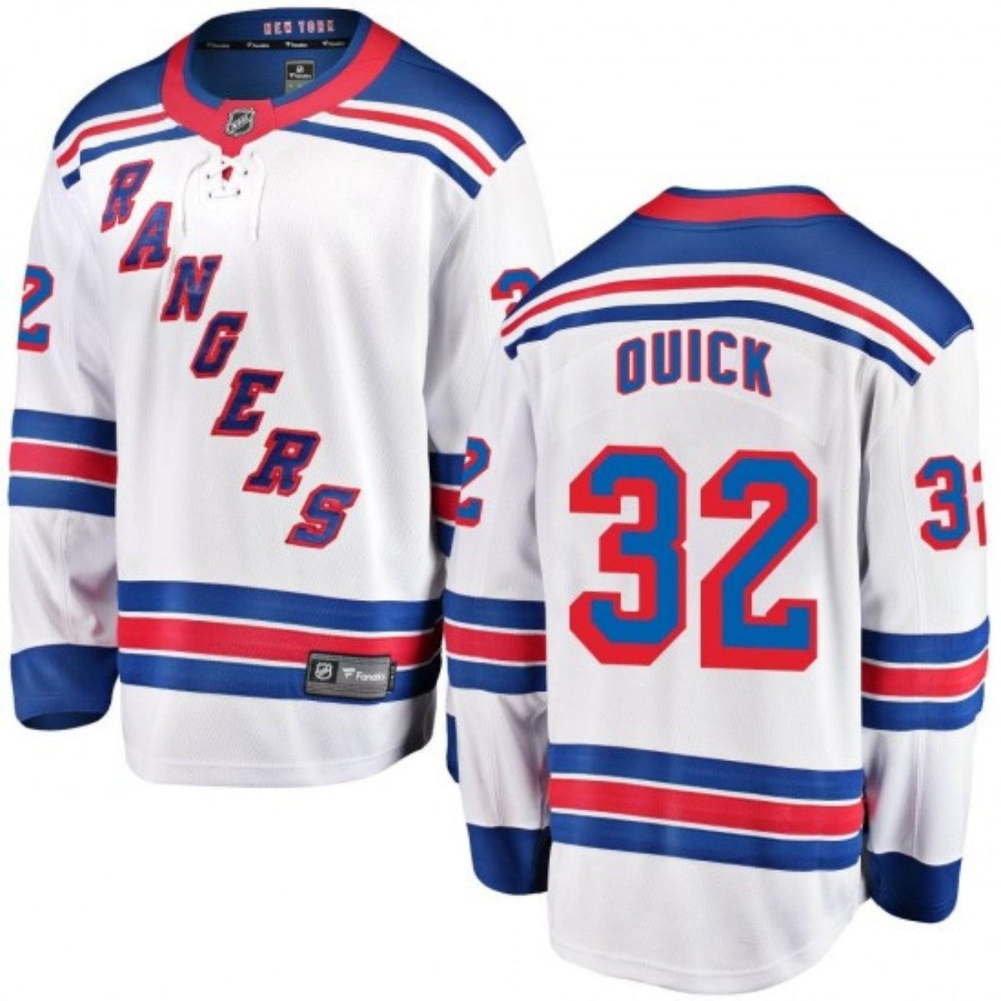 NHL Jonathan Quick New York Rangers 32 Jersey