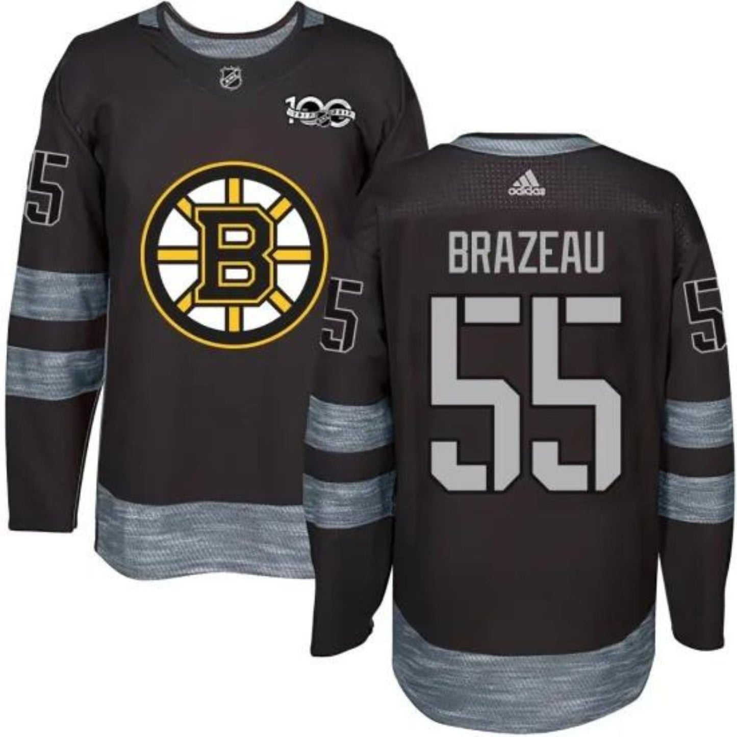 NHL Justin Brazeau Boston Bruins 55 Jersey