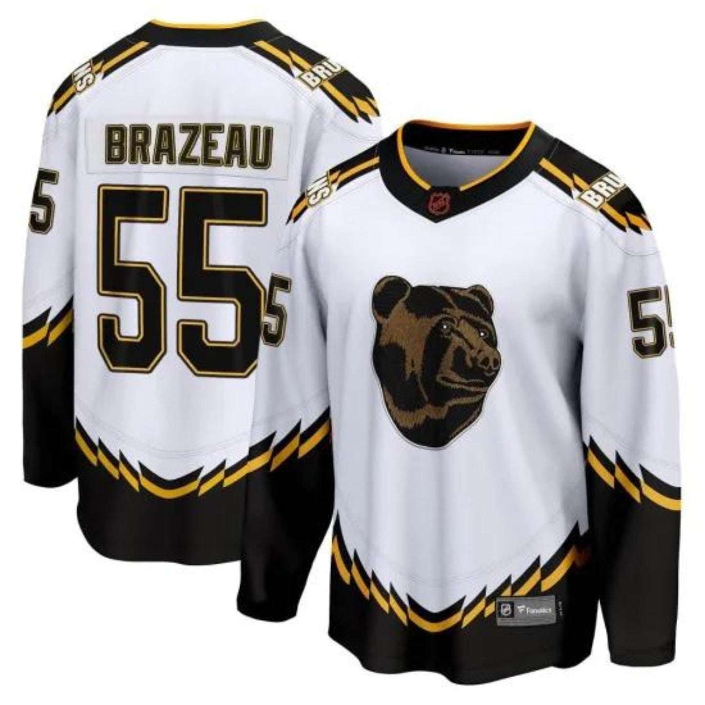 NHL Justin Brazeau Boston Bruins 55 Jersey