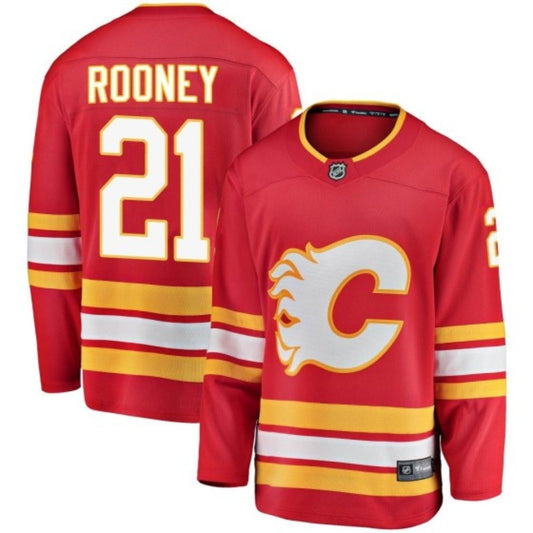 NHL Kevin Rooney Calgary Flames 21 Jersey