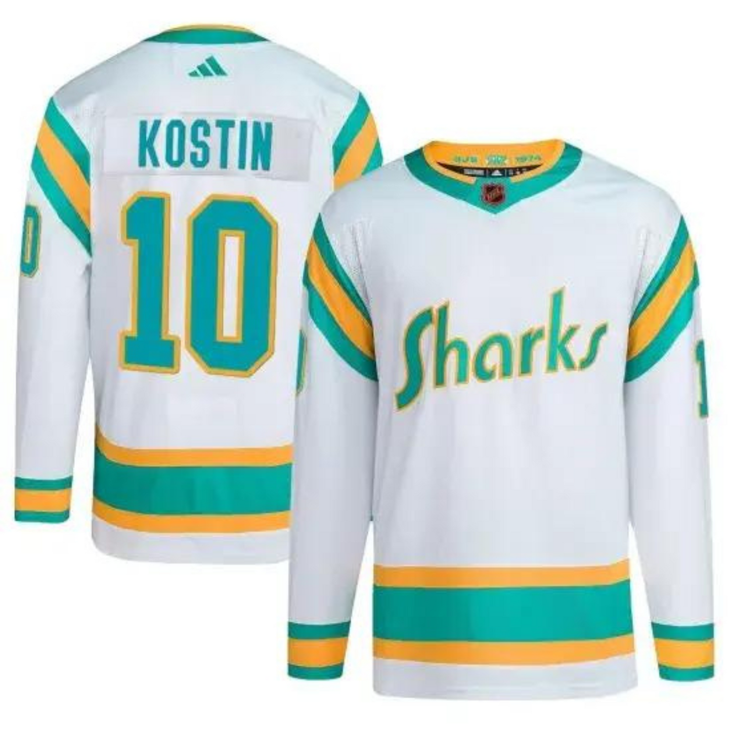 NHL Klim Kostin San Jose Sharks 10 Jersey