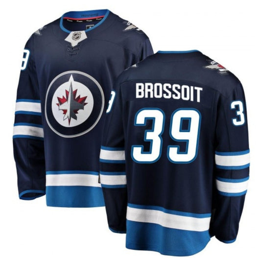 NHL Laurent Brossoit Winnipeg Jets 39 Jersey