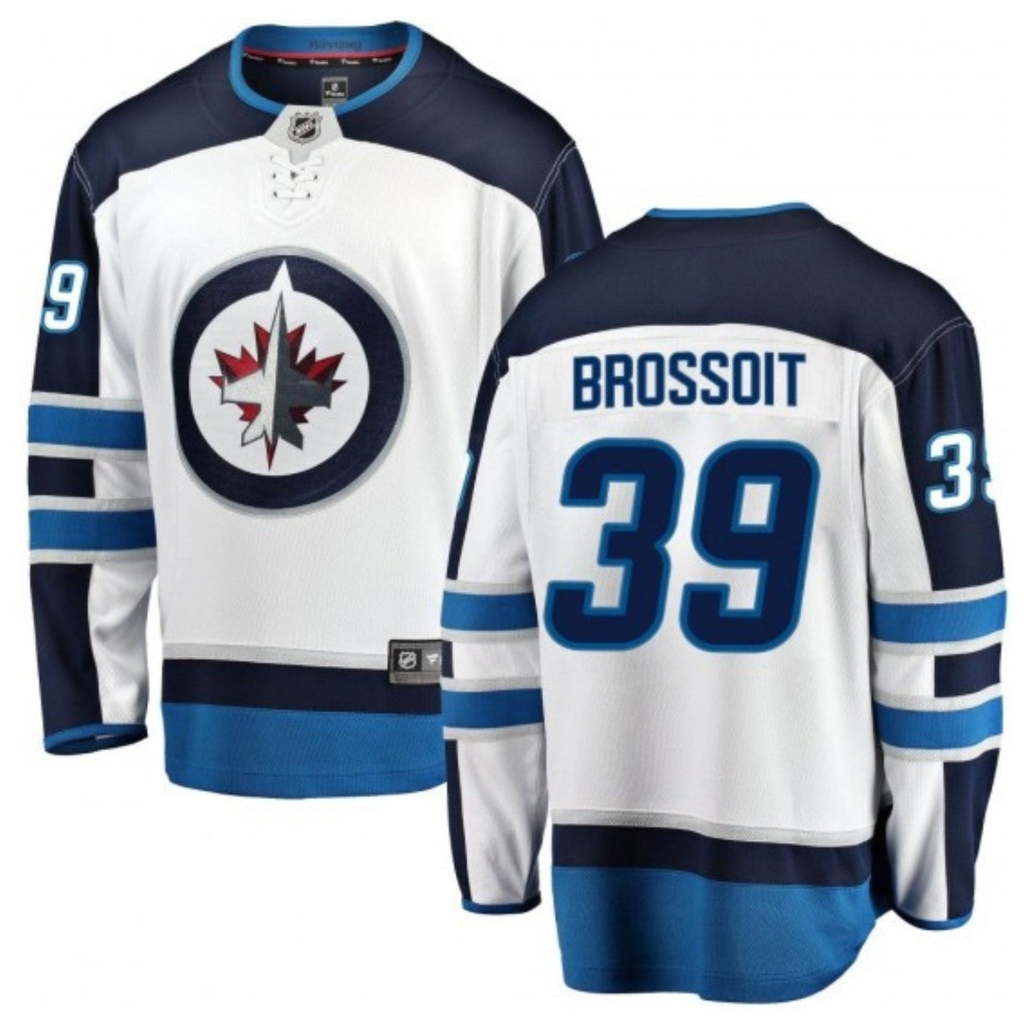 NHL Laurent Brossoit Winnipeg Jets 39 Jersey