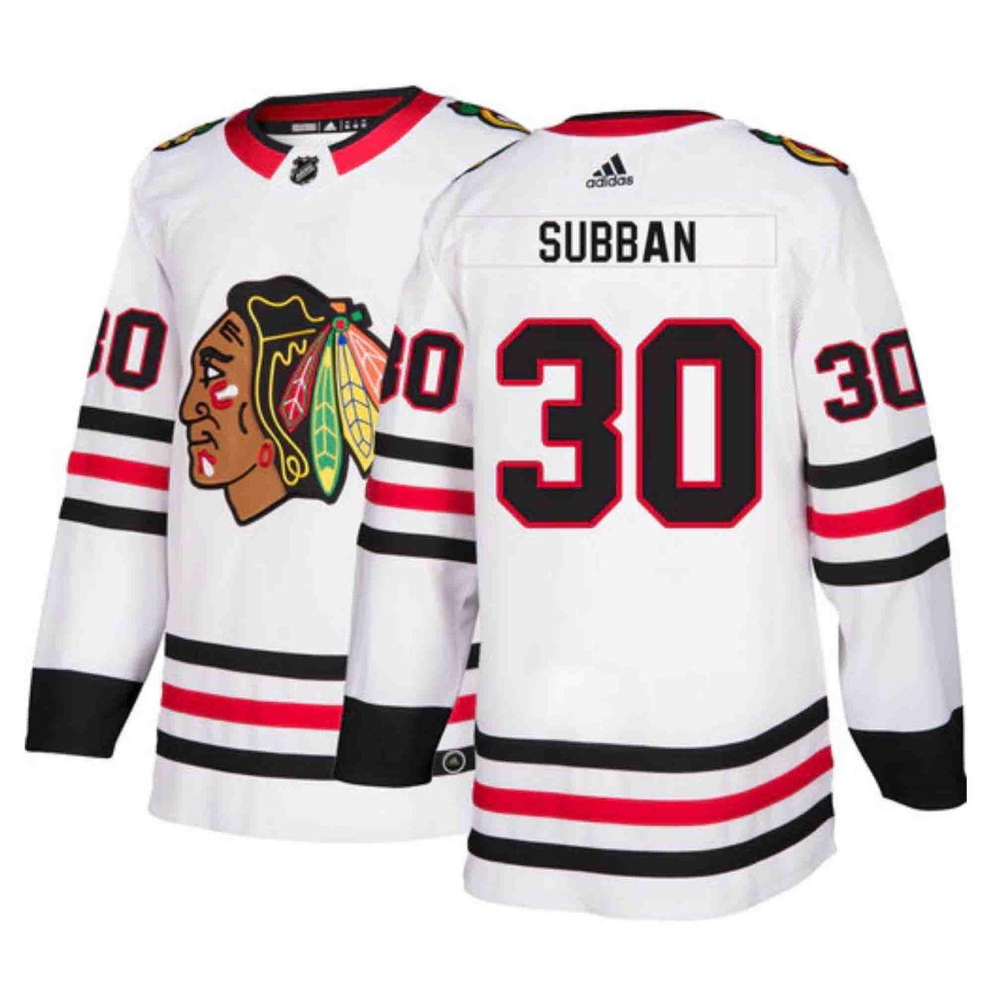 NHL Malcolm Subban Chicago Blackhawks 30 Jersey