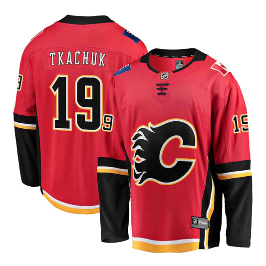 NHL Matthew Tkachuk Calgary Flames 19 Jersey