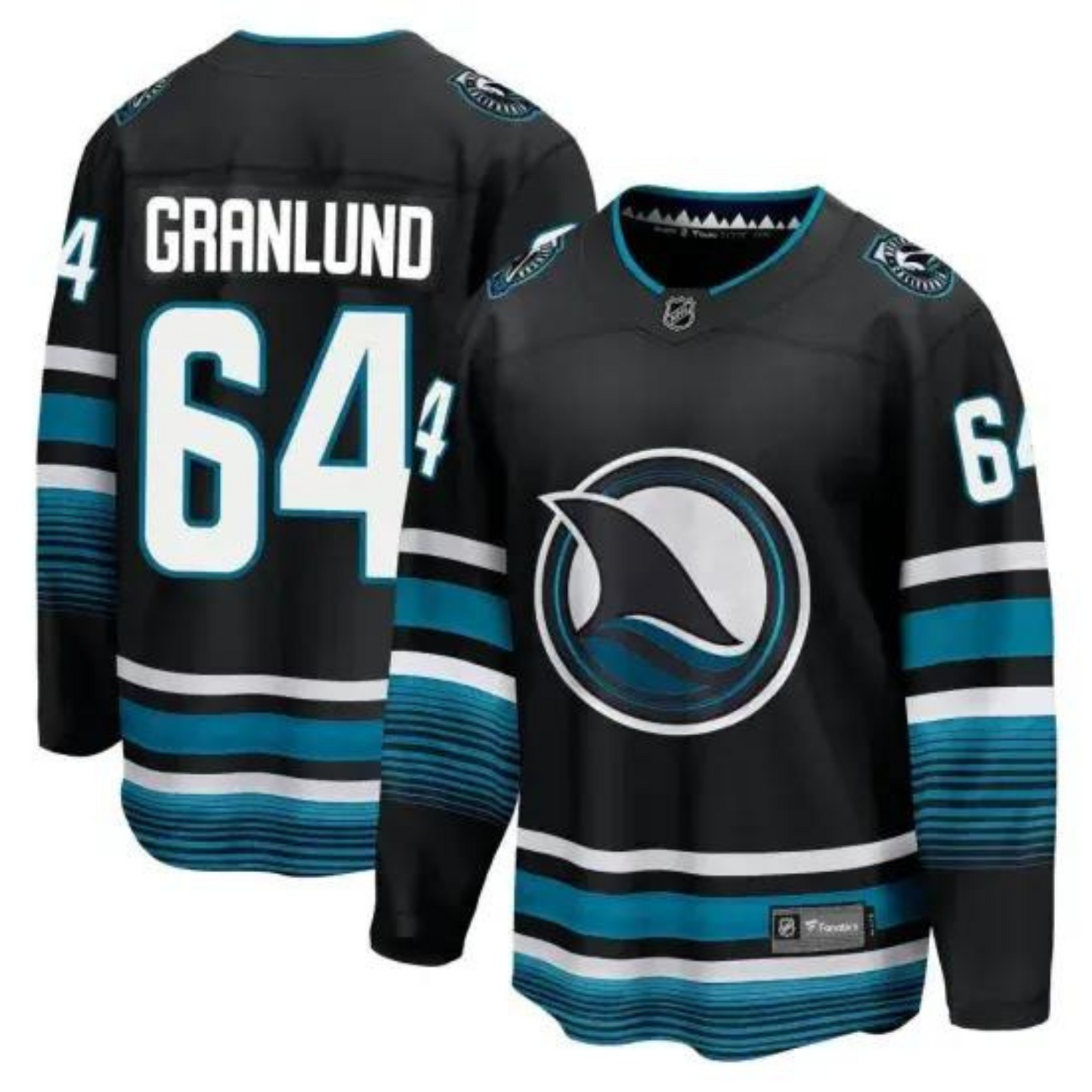 NHL Mikael Granlund San Jose Sharks 64 Jersey