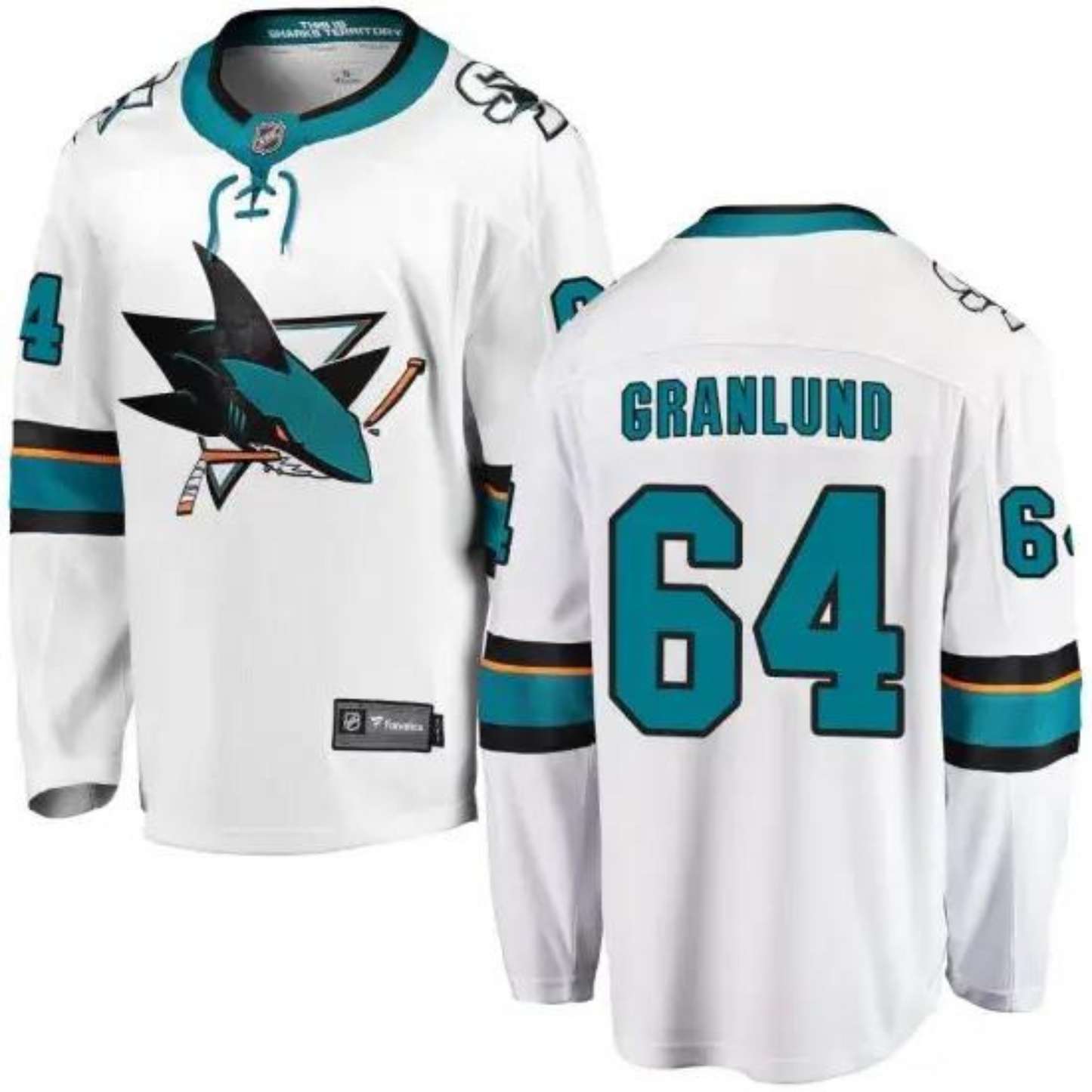 NHL Mikael Granlund San Jose Sharks 64 Jersey