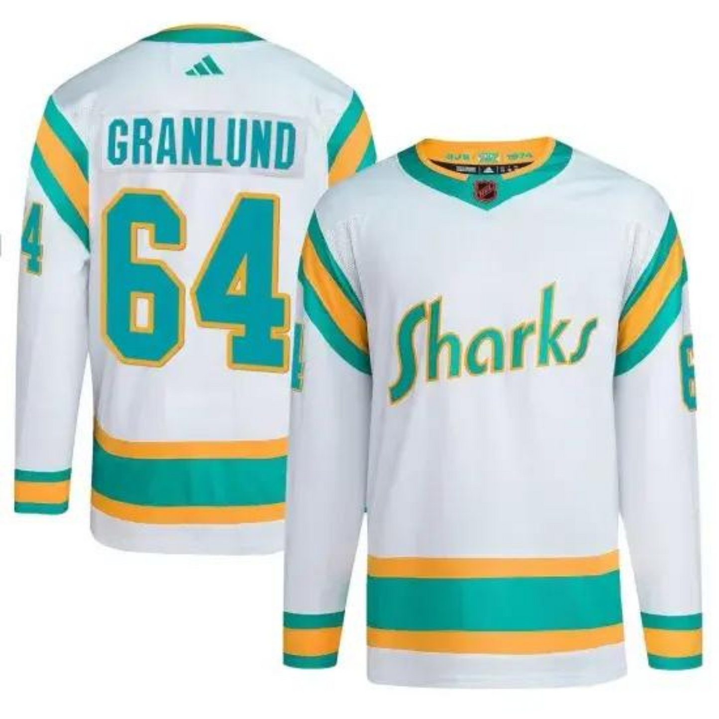 NHL Mikael Granlund San Jose Sharks 64 Jersey
