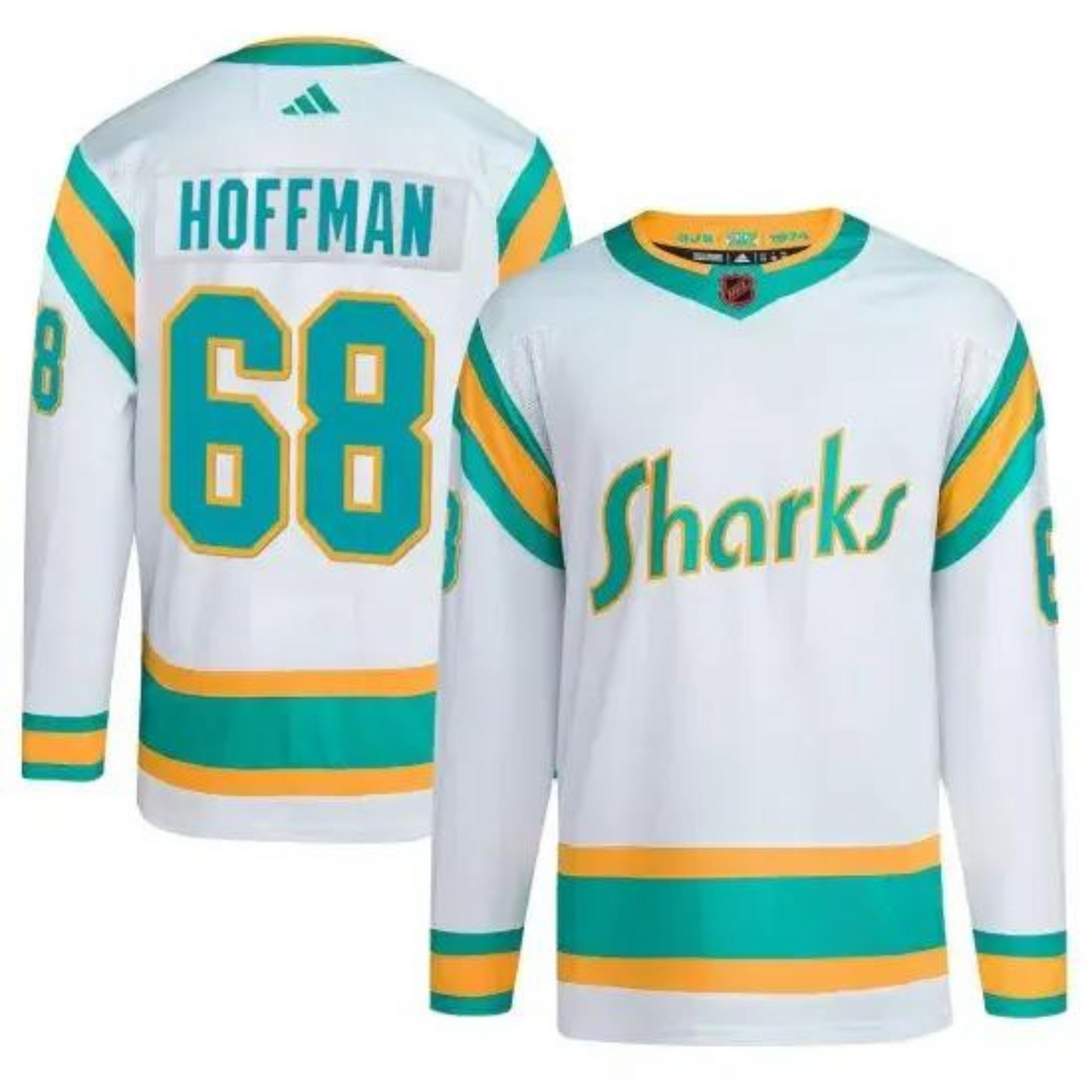 NHL Mike Hoffman San Jose Sharks 68 Jersey