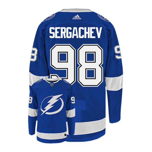 NHL Mikhail Sergachev Tampa Bay Lightning 98 Jersey