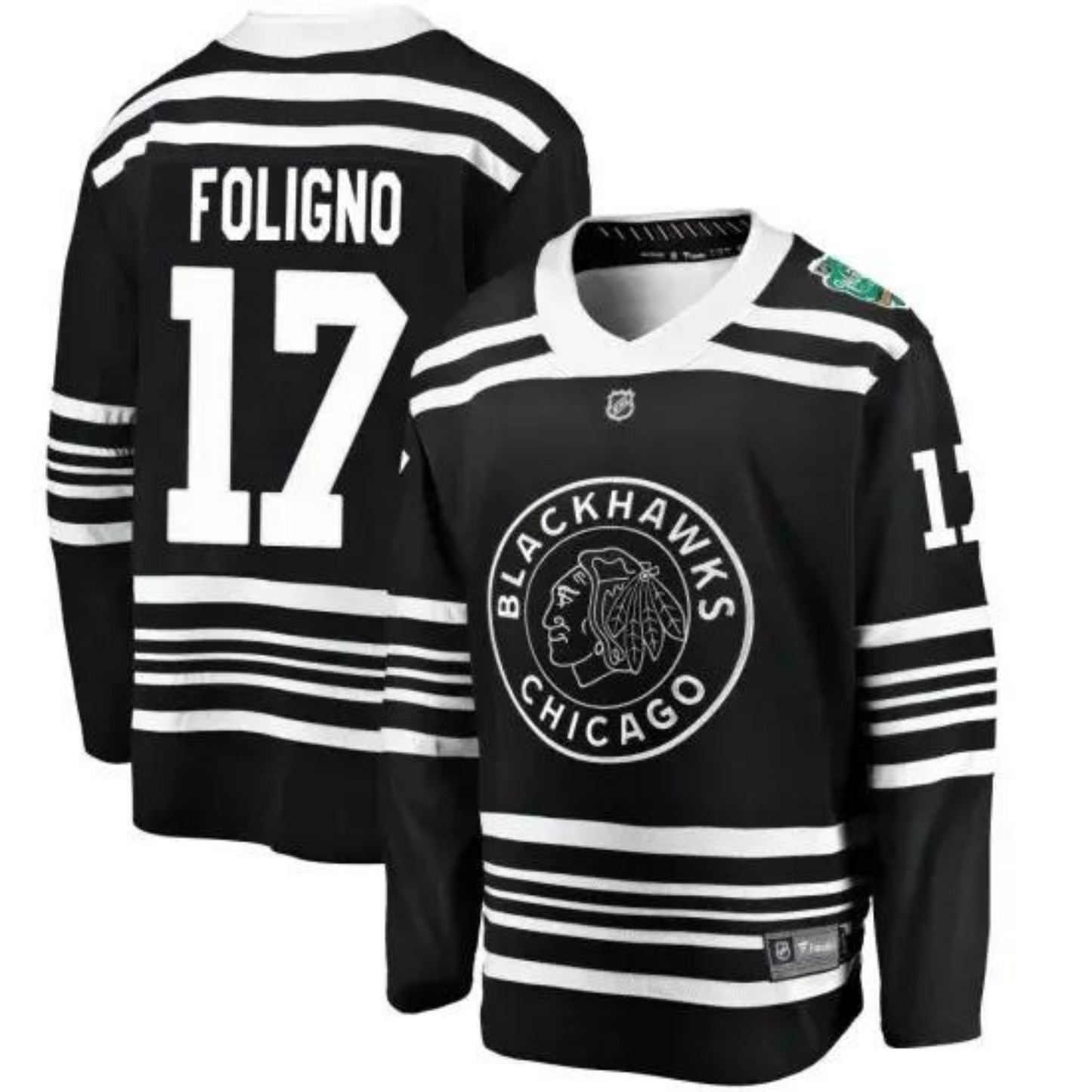 NHL Nick Foligno Chicago Blackhawks 17 Jersey