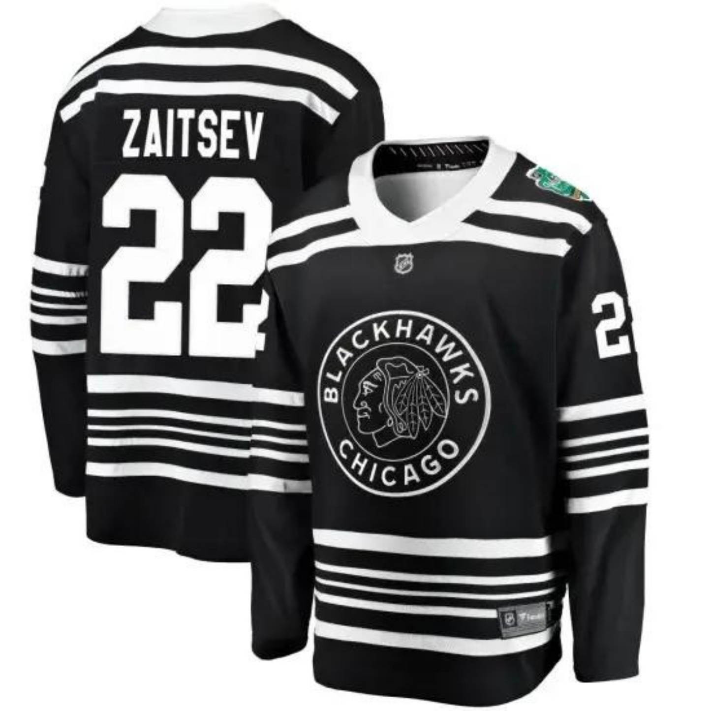 NHL Nikita Zaitsev Chicago Blackhawks 22 Jersey